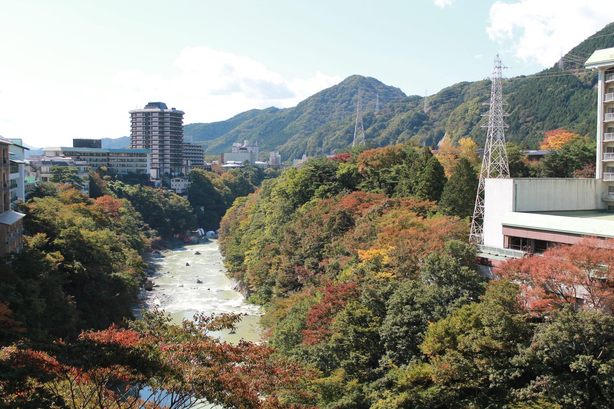 Hotel Kinugawa Onsen Sanraku Nikko Zewnętrze zdjęcie