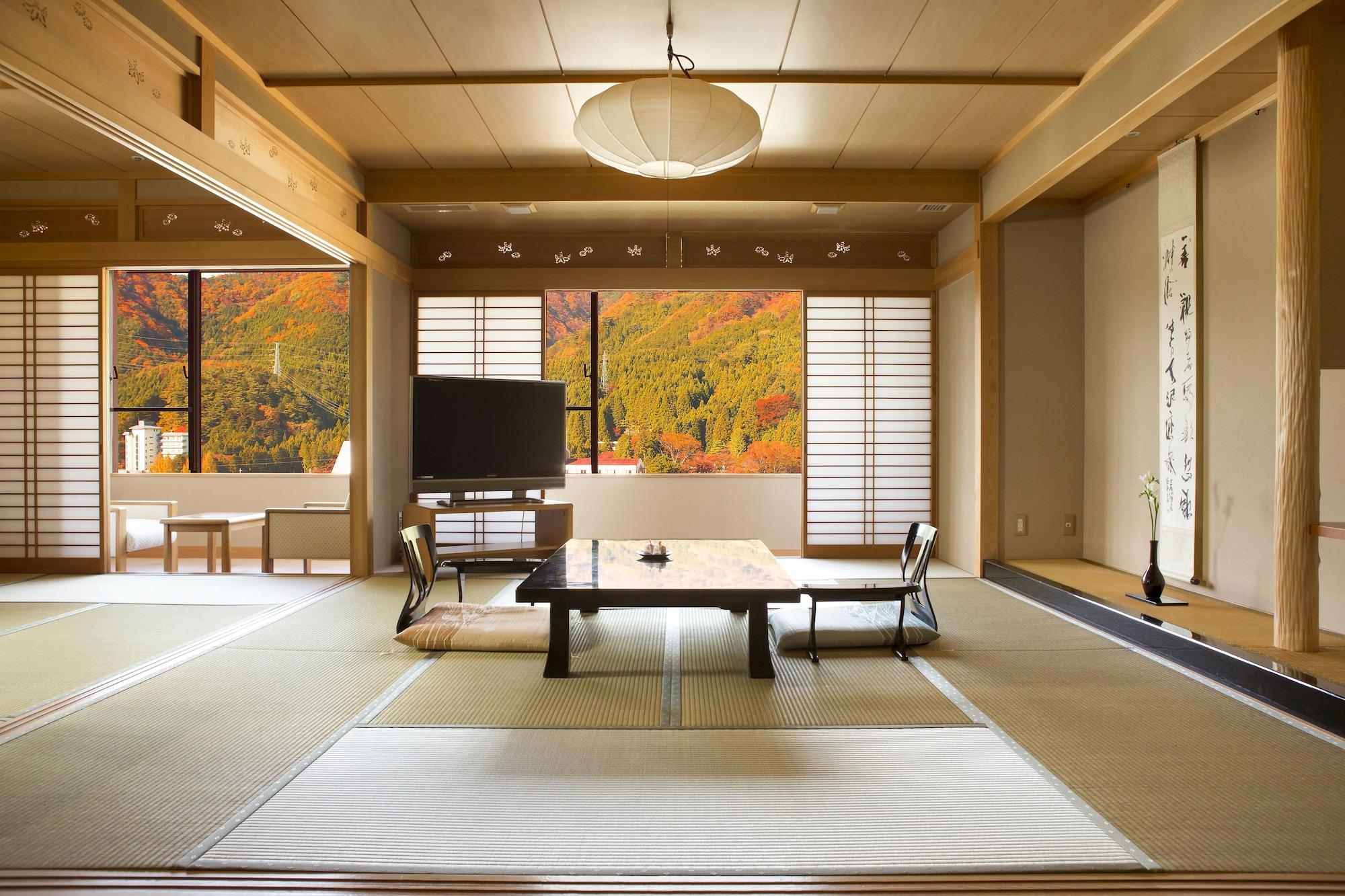 Hotel Kinugawa Onsen Sanraku Nikko Zewnętrze zdjęcie
