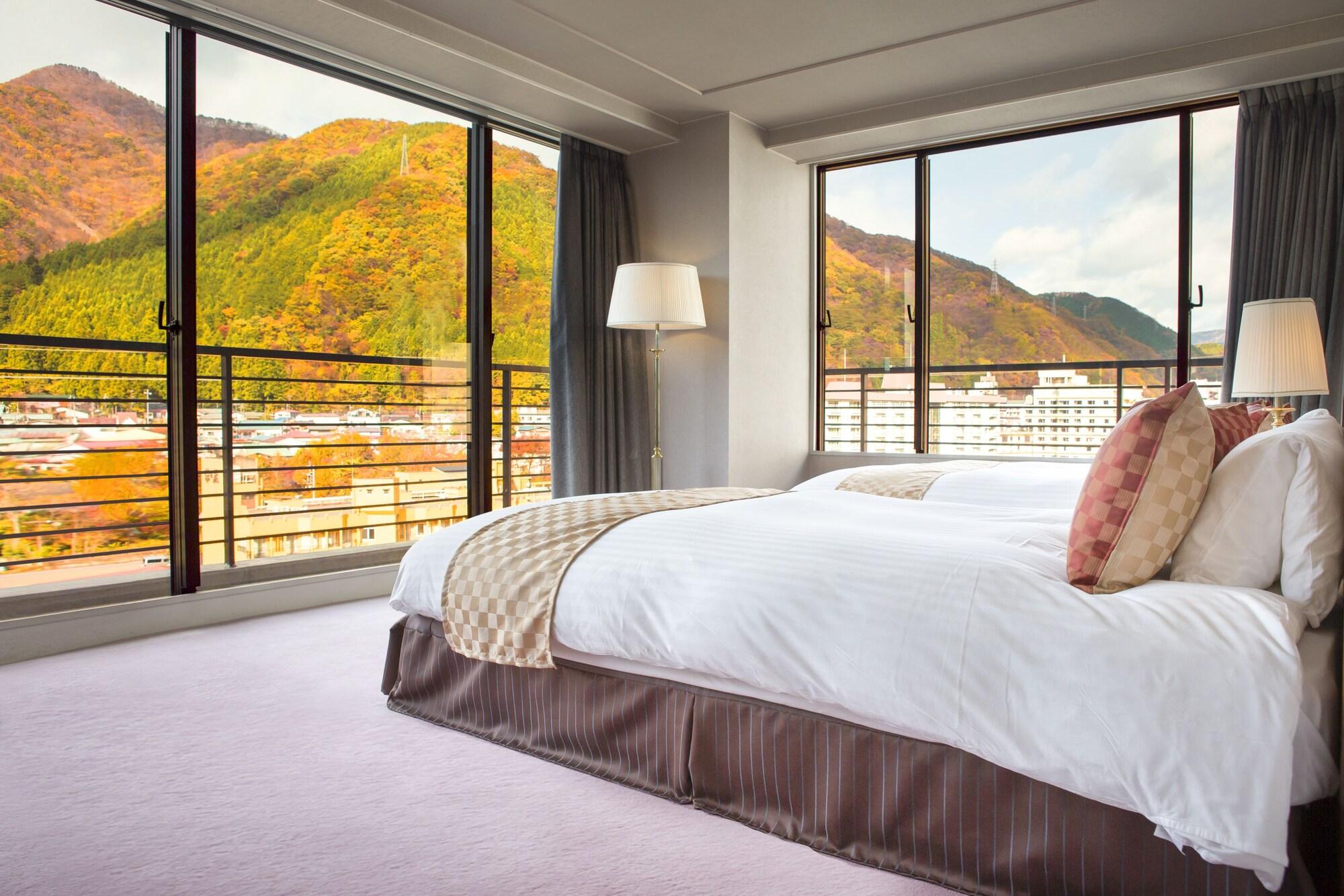 Hotel Kinugawa Onsen Sanraku Nikko Zewnętrze zdjęcie